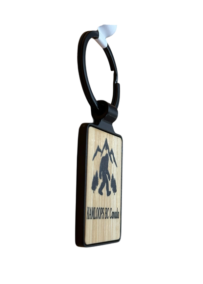 Kamloops Bigfoot Keychain