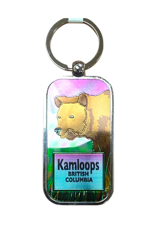 Kamloops Bear Keychain