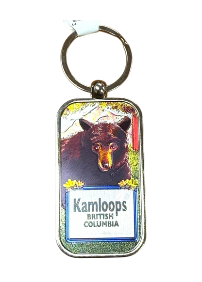 Kamloops Bear Keychain