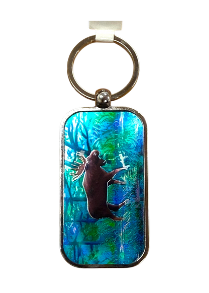 Kamloops Moose Keychain