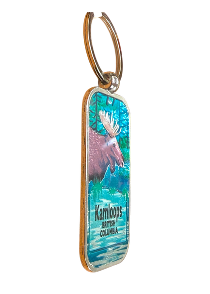 Kamloops Moose Keychain