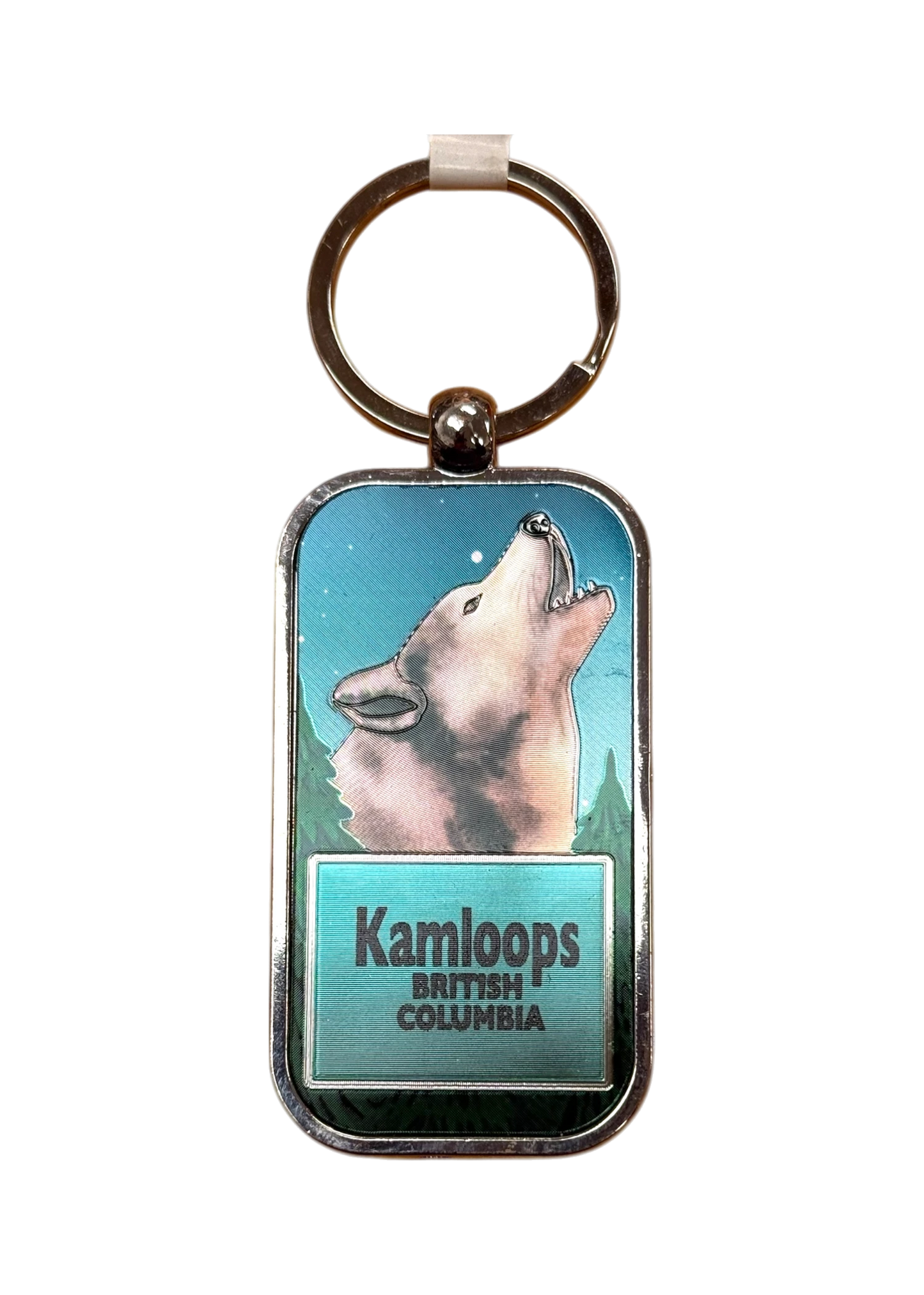 Kamloops Wolf Keychain