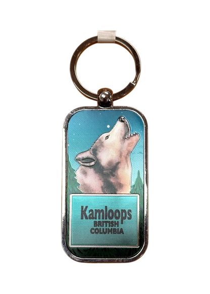Kamloops Wolf Keychain