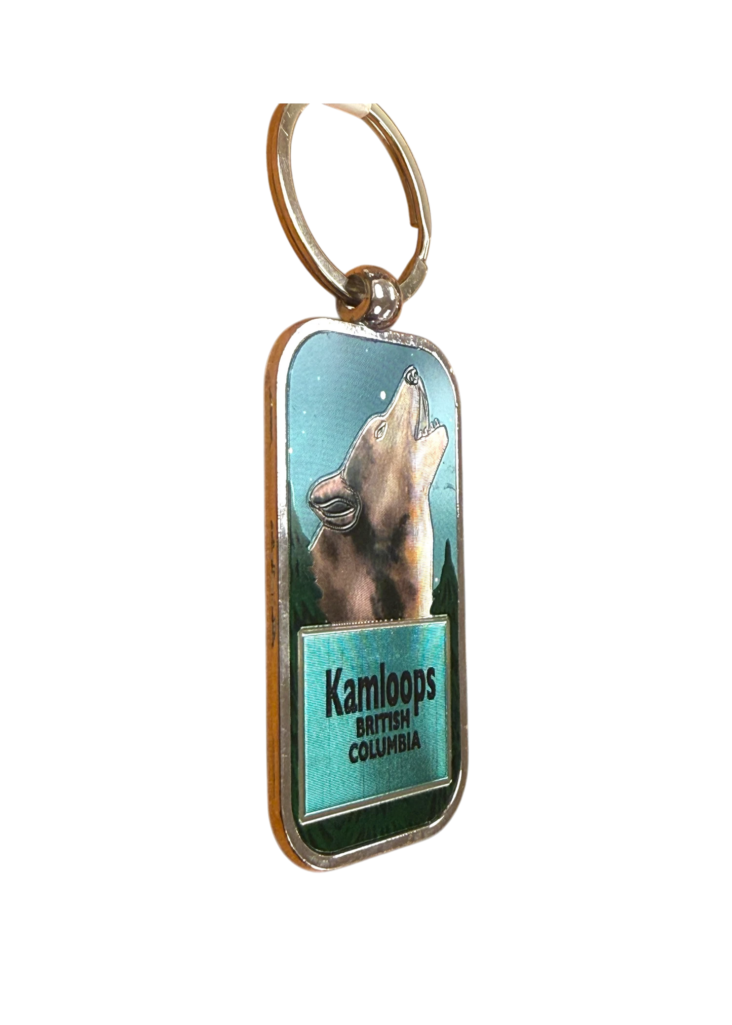 Kamloops Wolf Keychain