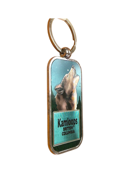 Kamloops Wolf Keychain
