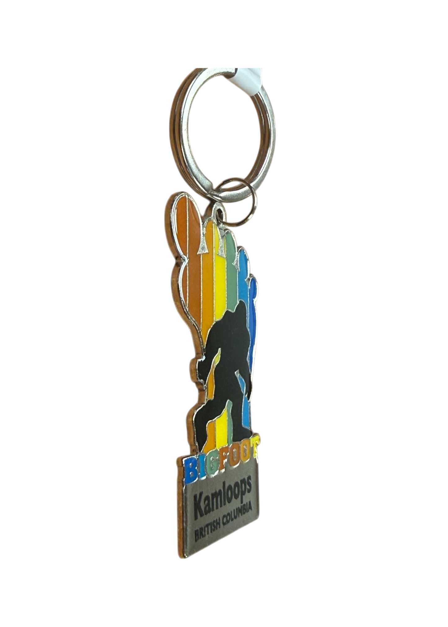 Kamloops Bigfoot Keychain