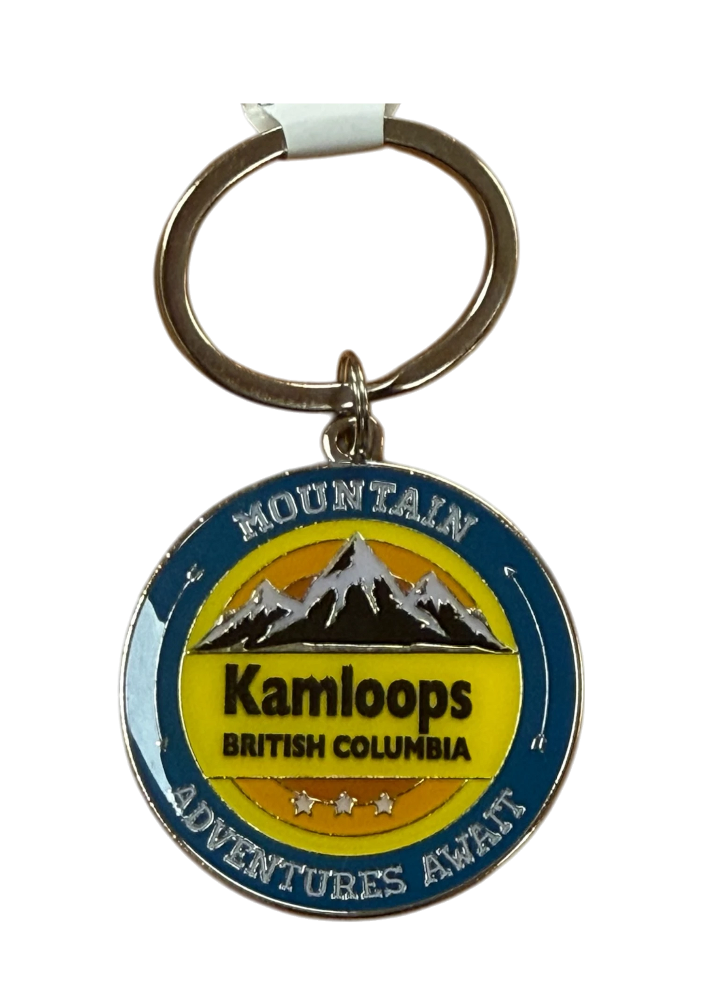 Kamloops Mountain Keychain