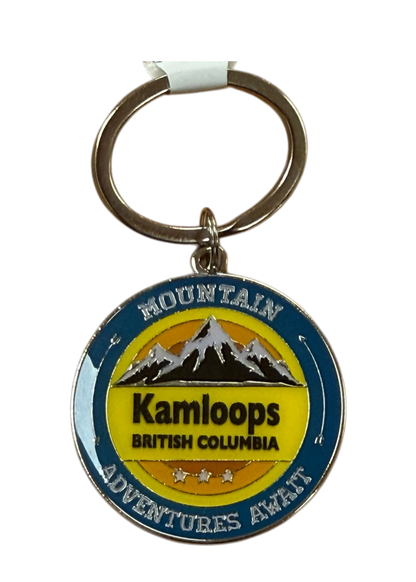 Kamloops Mountain Keychain