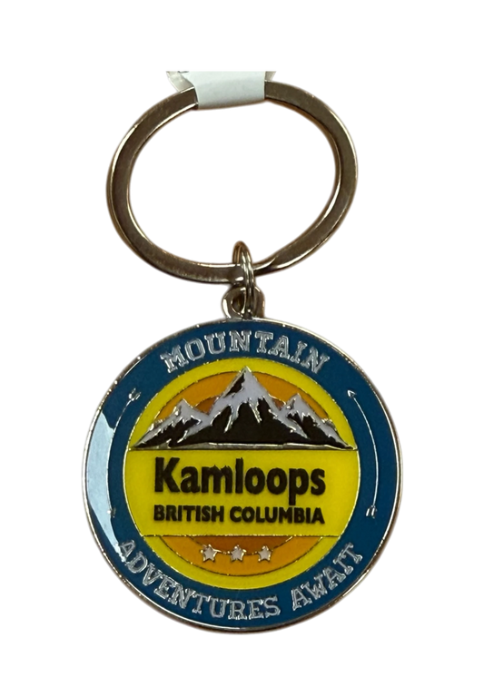 Kamloops Mountain Keychain