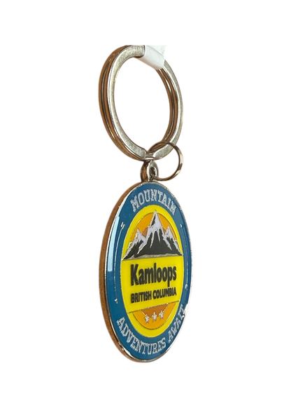 Kamloops Mountain Keychain
