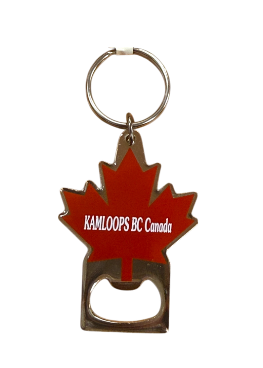 Kamloops Maple Keychain Opener