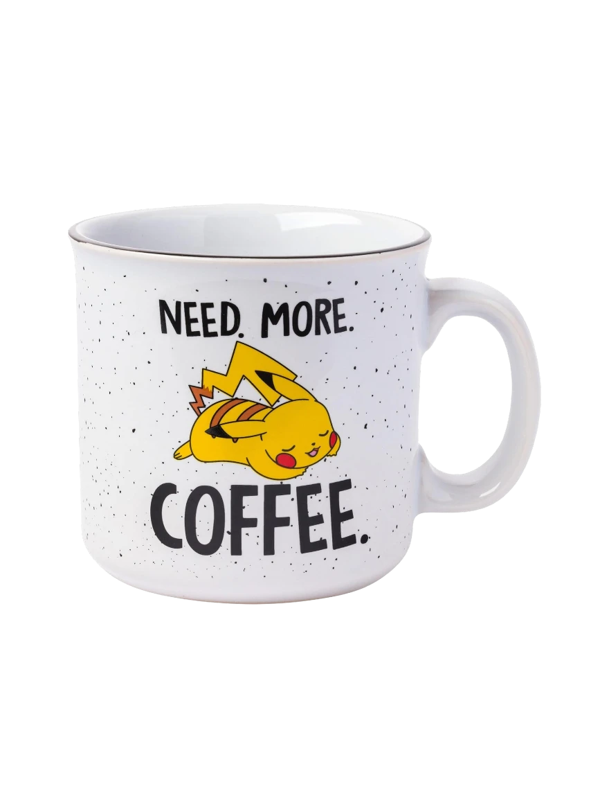 Pikachu Need More Coffee Camper Mug