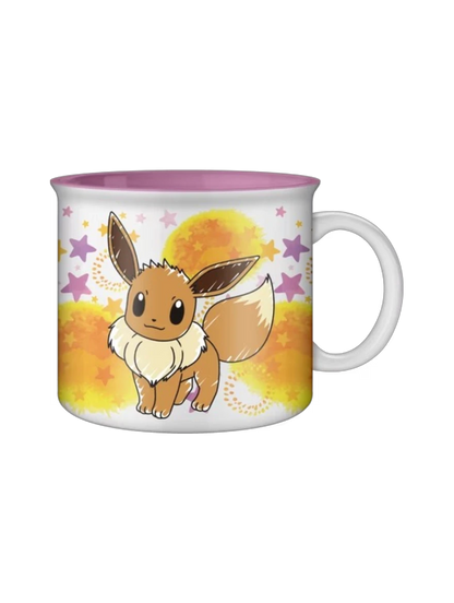 Eevee Star Splatter Camper Mug