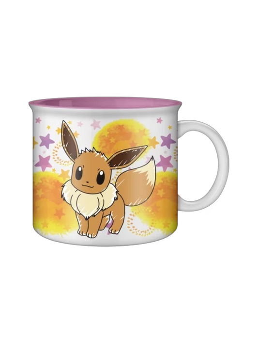 Eevee Star Splatter Camper Mug