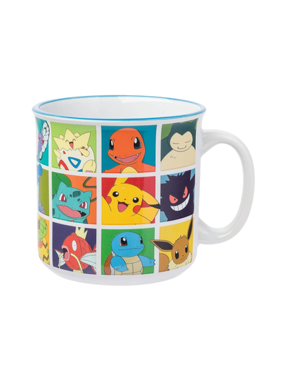 Pokemon Character Grid Camper Mug