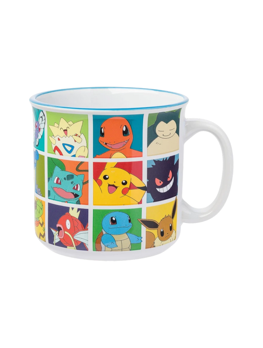 Pokemon Character Grid Camper Mug