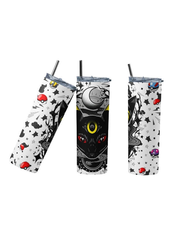 Umbreon Pokeball Anime Video Game TV Inspired Tumbler