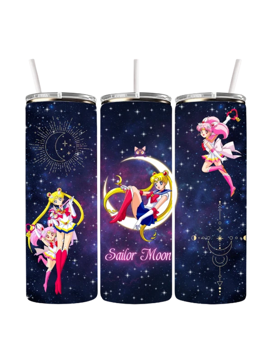Sailor Moon Themed Manga Tumbler