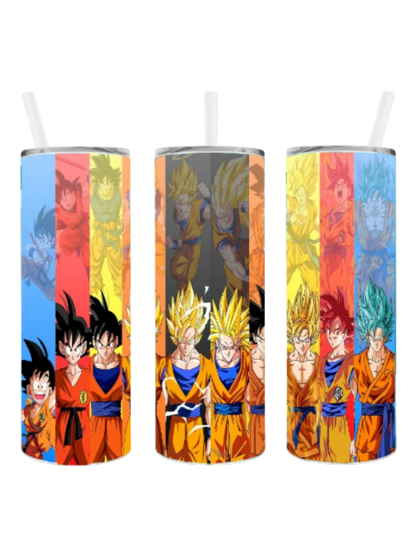 DBZ Collage Anime Inspired Tumbler