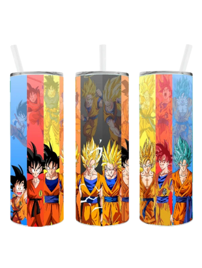 DBZ Collage Anime Inspired Tumbler