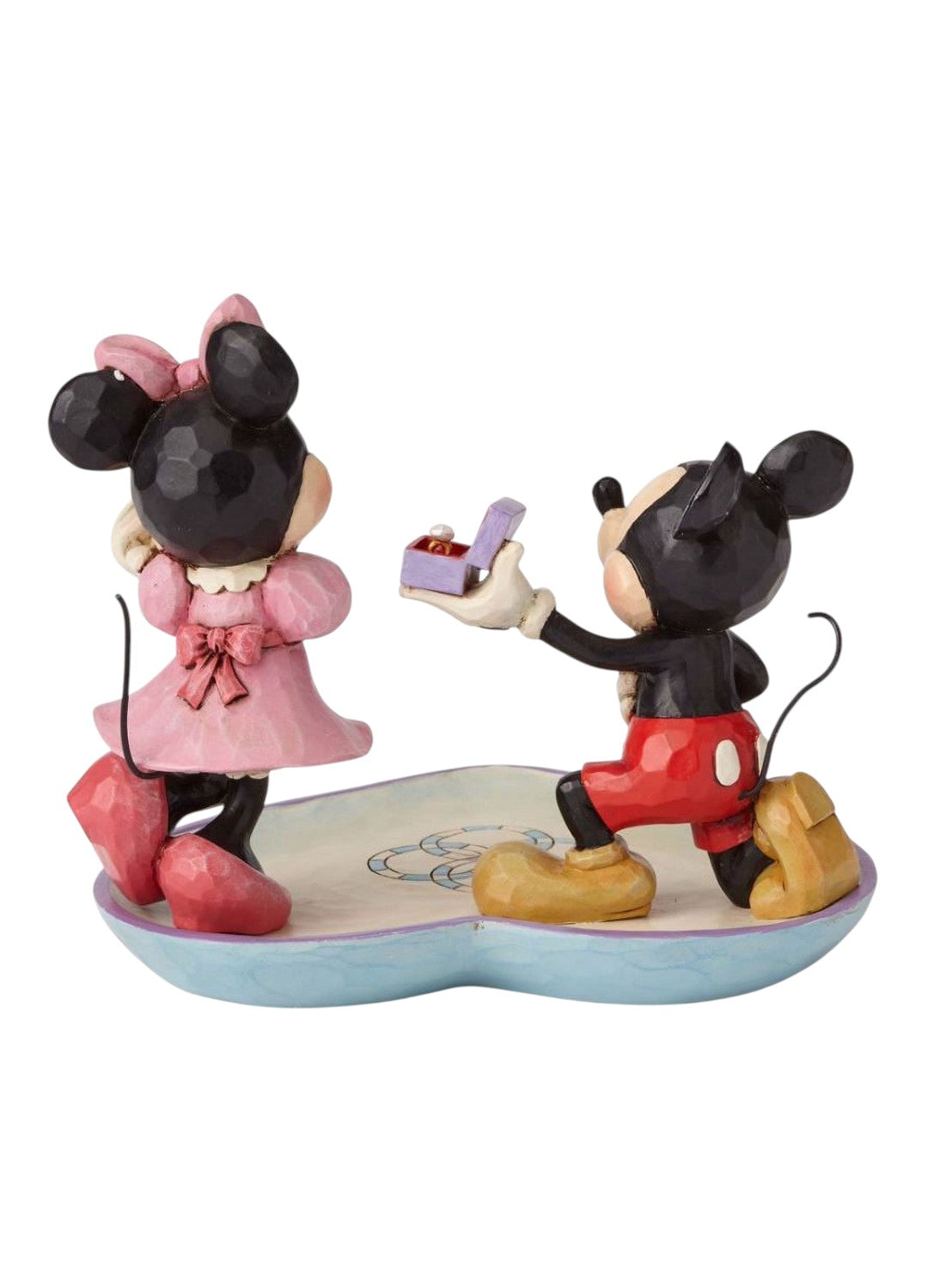 Mickey Proposing to Minnie Ring Dish
