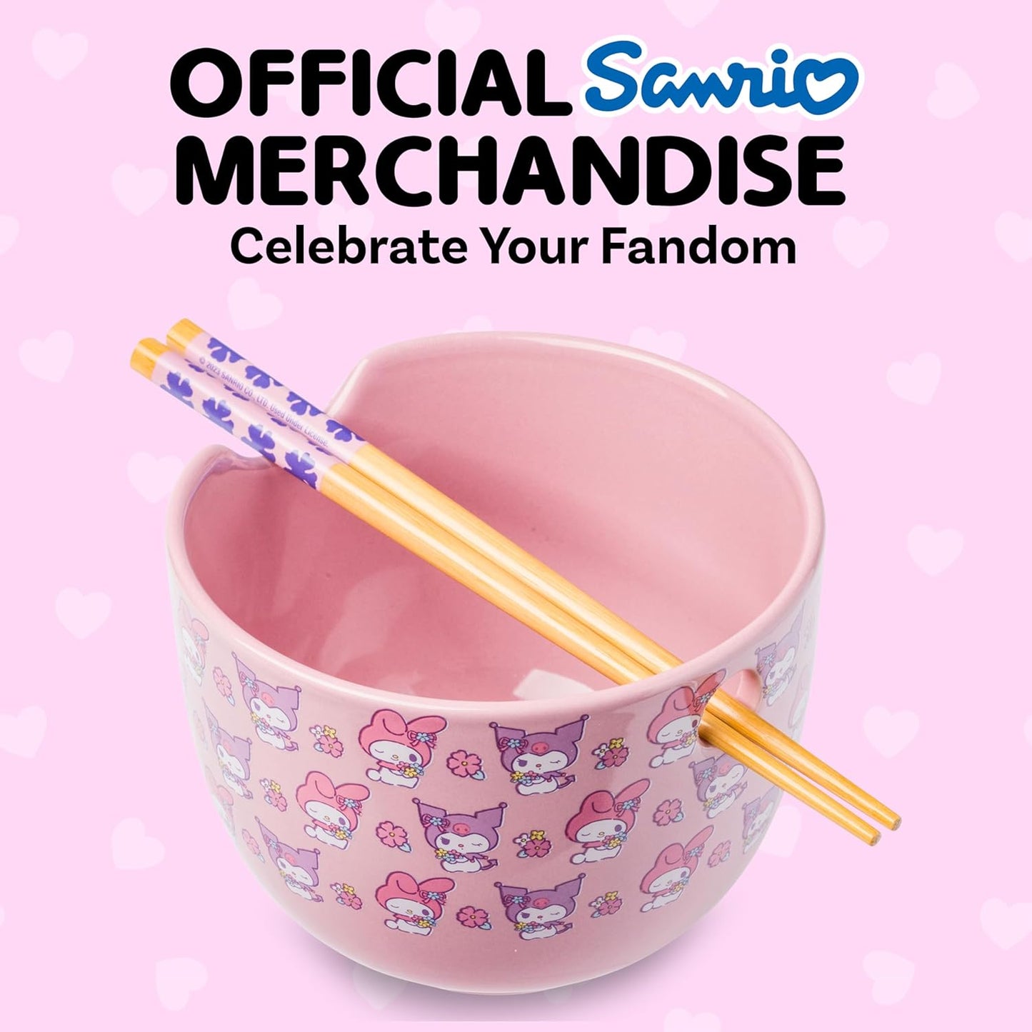 My Melody and Kuromi Ramen Bowl Set