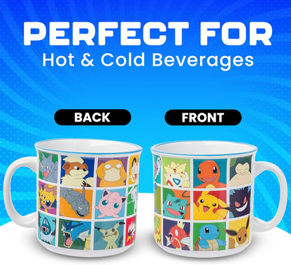 Pokemon Character Grid Camper Mug