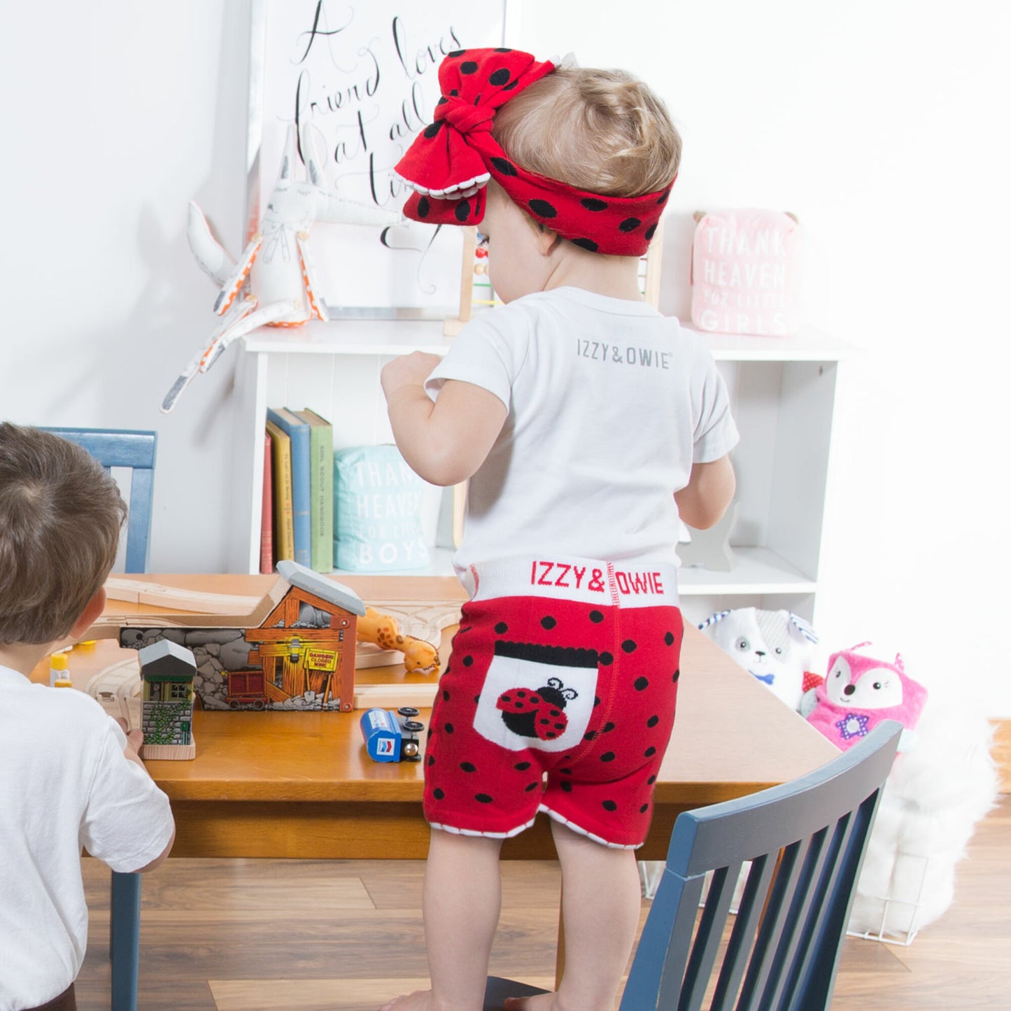 Ladybug Baby Shorts