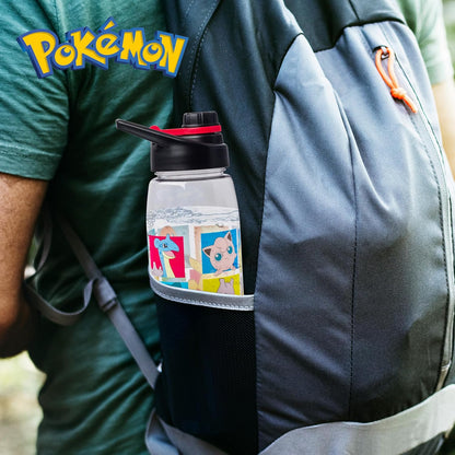 Pokémon Water Bottle w Screw-On Lid