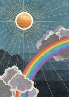 Bug Art Rainbow Scenic