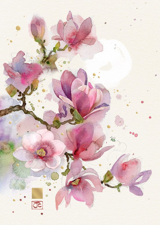 Bug Art Pink Magnolia