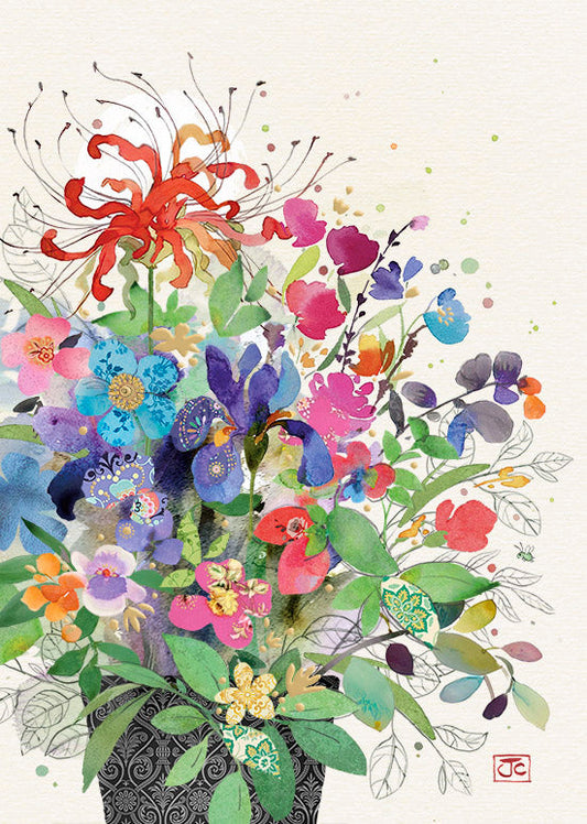 Bug Art Floral Mix Card