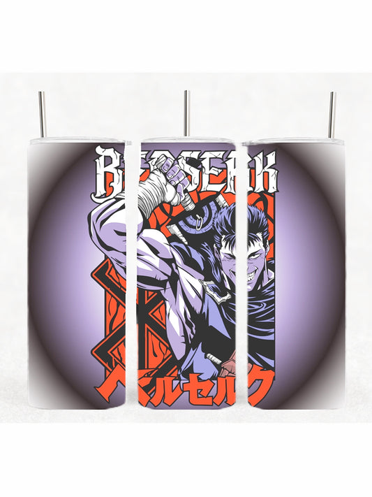 Berserk Guts Anime Manga Tumbler