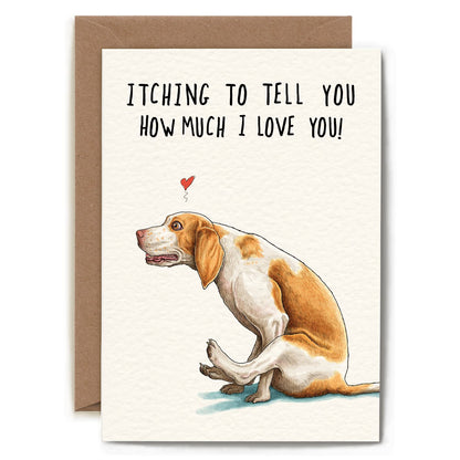 Itching Love Card