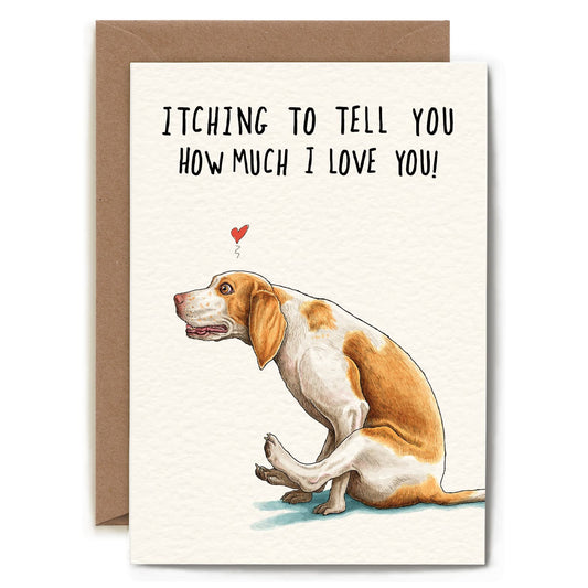 Itching Love Card
