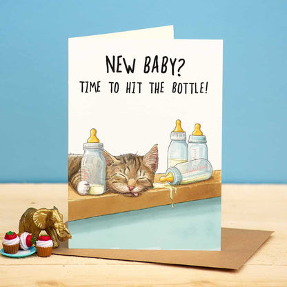 Hit The Bottle Card