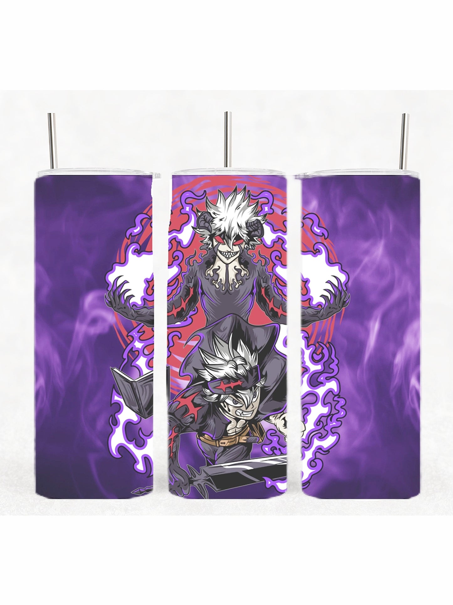 Black Clover Asta Demon Anime Manga Tumbler