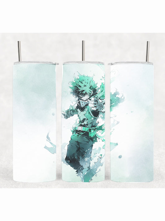 Deku Mha My Hero Academia Green Anime Manga Tumbler
