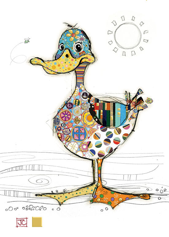 Bug Art Dotty Duck Card