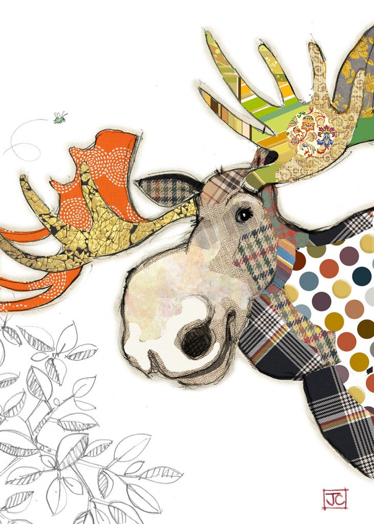 Bug Art Malcolm Moose Card