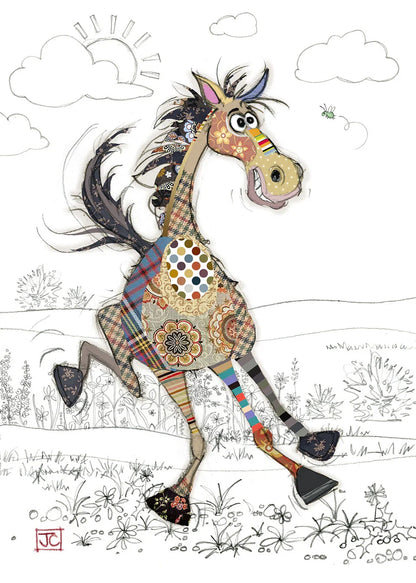 Bug Art Recycled Bag Herbie Horse