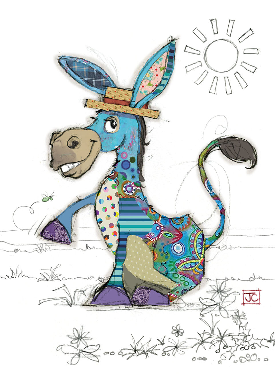 Bug Art Diego Donkey Card