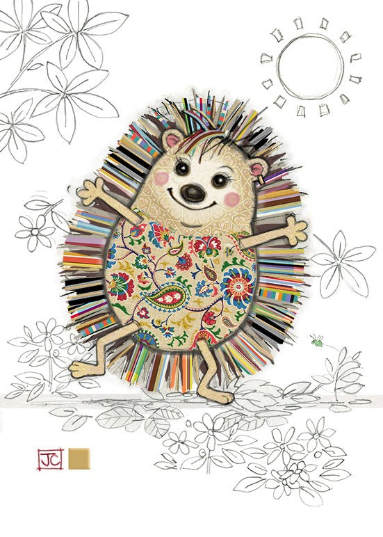 Bug Art Hattie Hedgehog