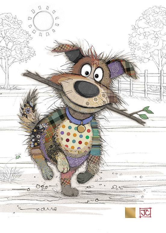 Bug Art Dougie Dog