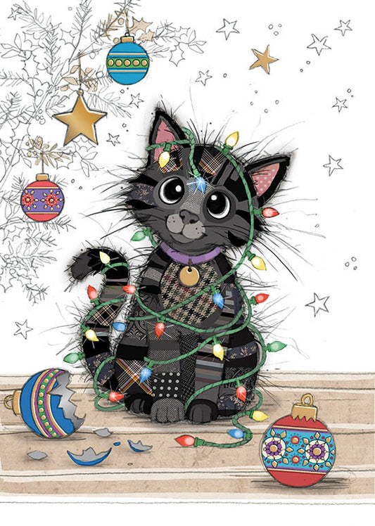 Bug Art Kitten Lights Card