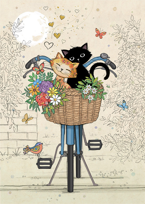 Bug Art Bike Kitties