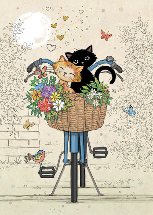 Bug Art Bike Kitties