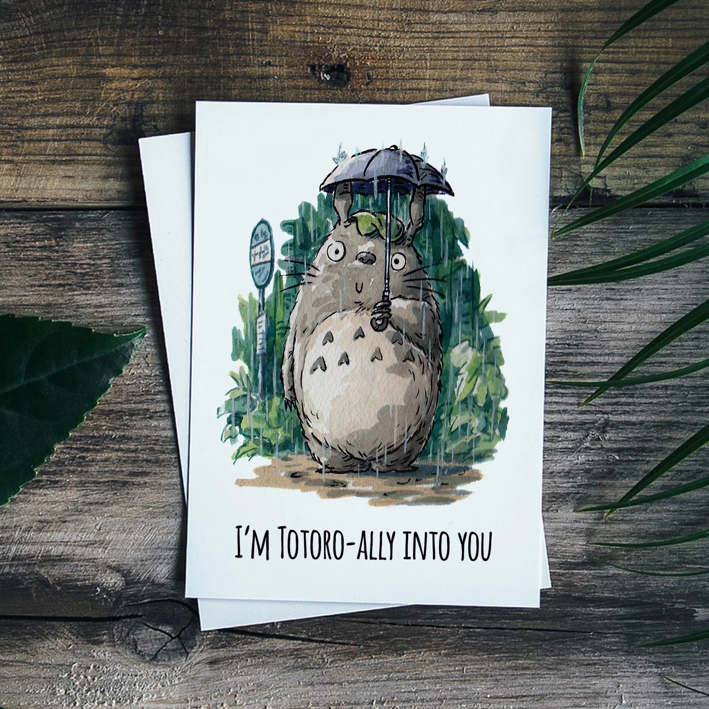 "Tot-orally into You" - Anime Valentine's Love Card