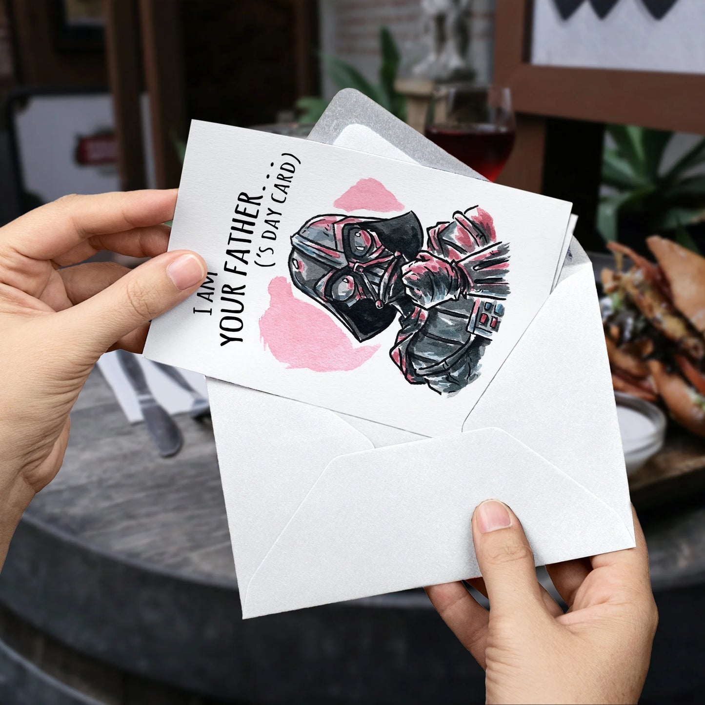 "I am your Father('s Day Card)" - Galactic Fathers Day Card