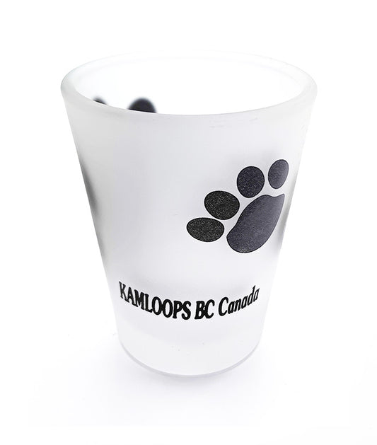 Kamloops Paws Shot glass